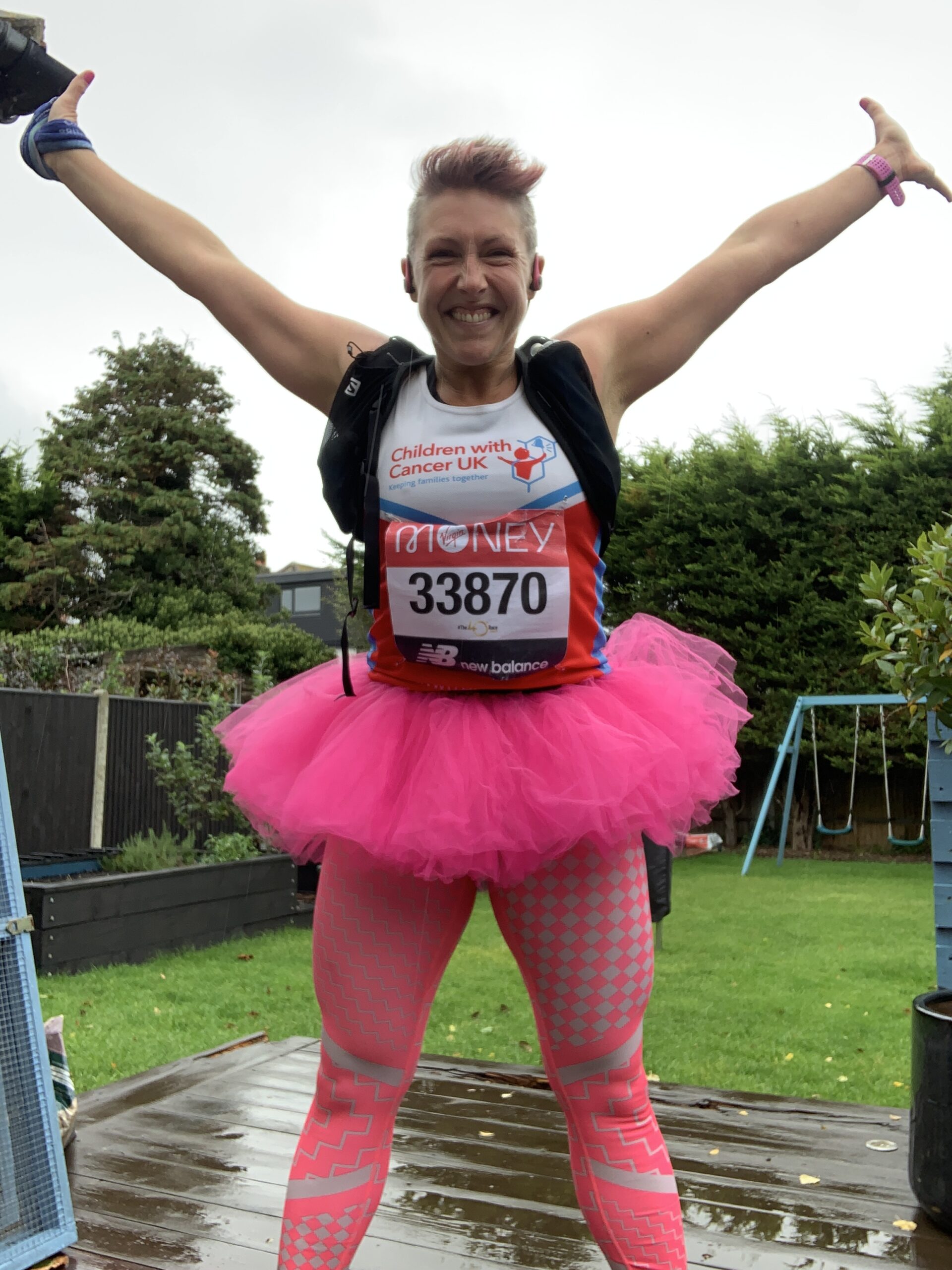 Virtual London Marathon finisher