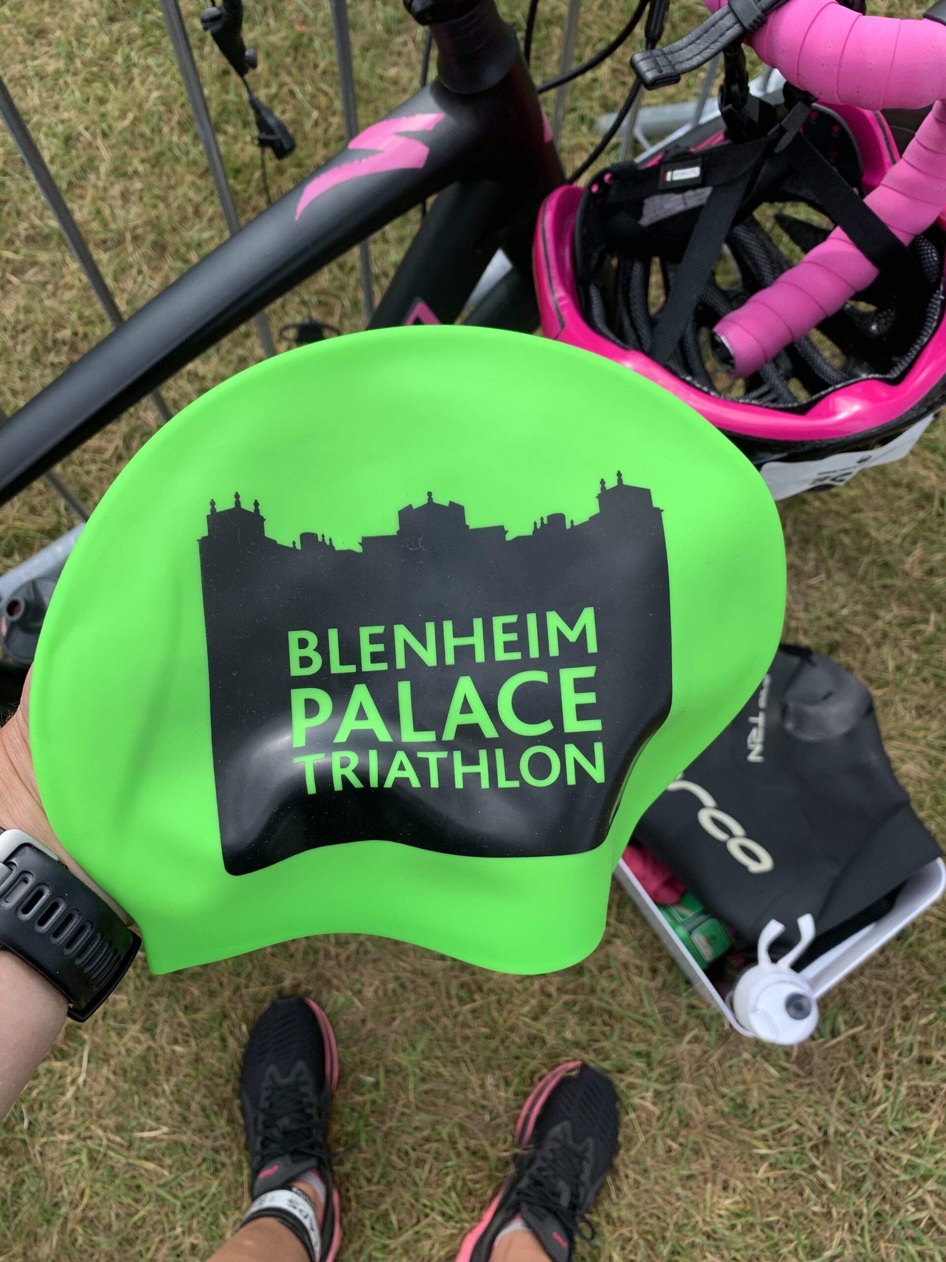 Blenheim Palace Triathlon green is not my colour